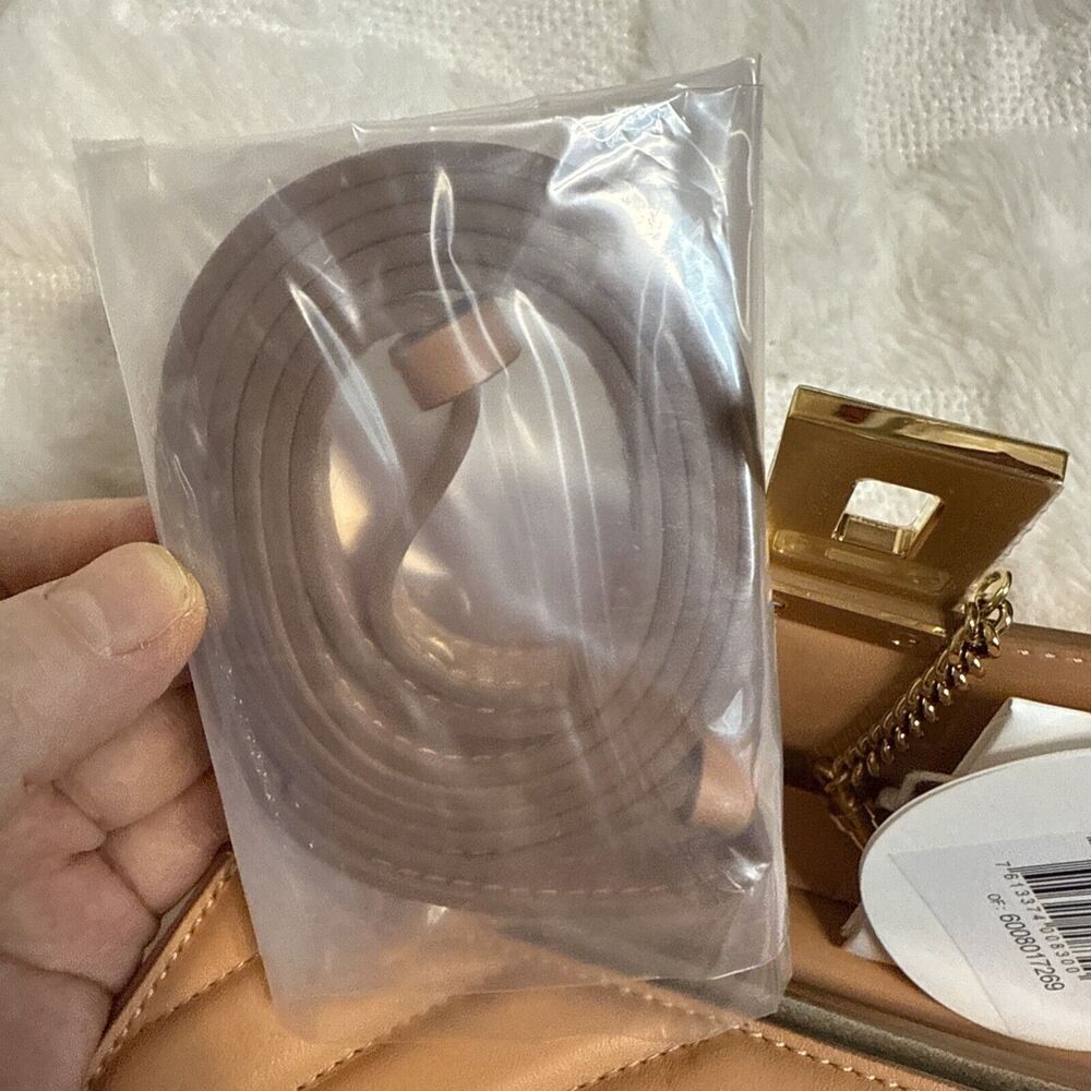 Chloe Drew Bijou 2 Way Shoulder Handbag Leather Blushy Pink Made In Italy - Picture 7 of 9